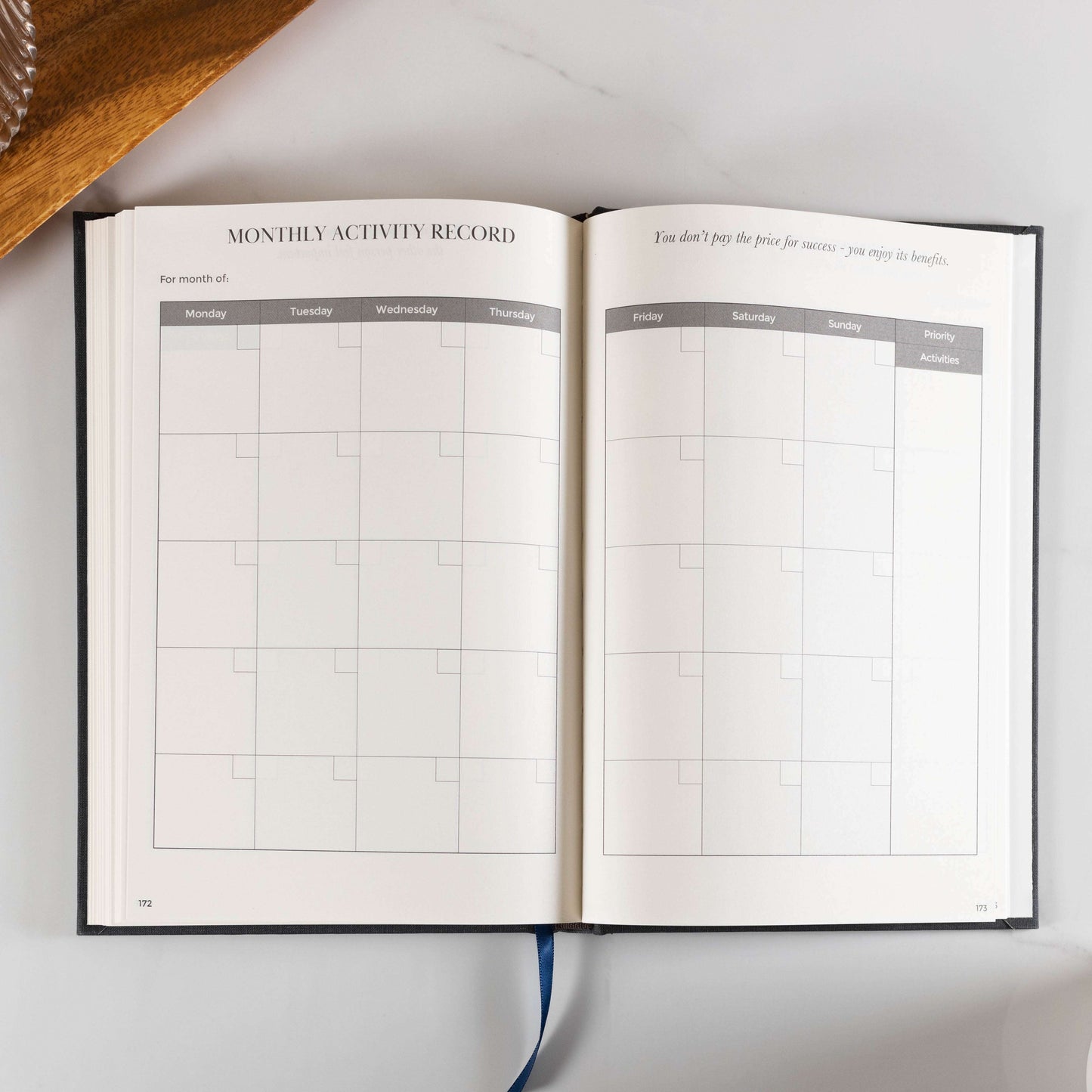 The Performance Planner Linen Edition