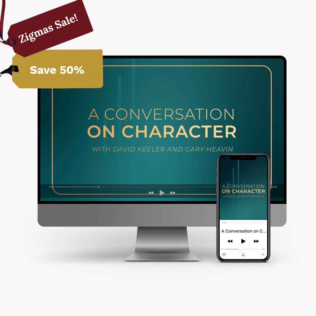 MP3: A Conversation on Character with David Keeler and Gary Heavin – 3 MP3s