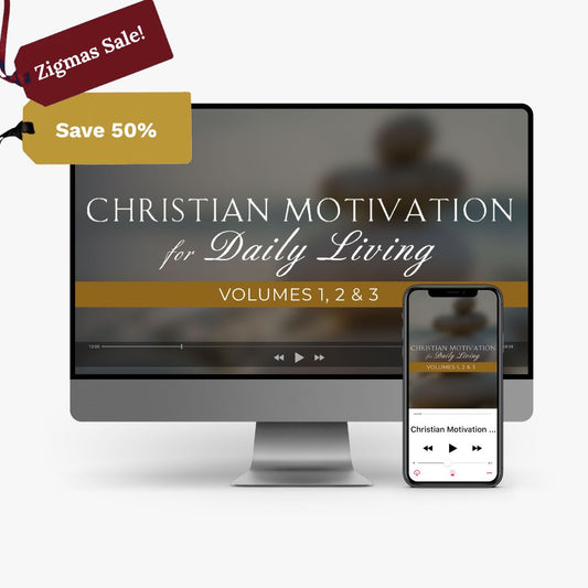 MP3: Christian Motivation for Daily Living Vol. I, II, III – 18 mp3s