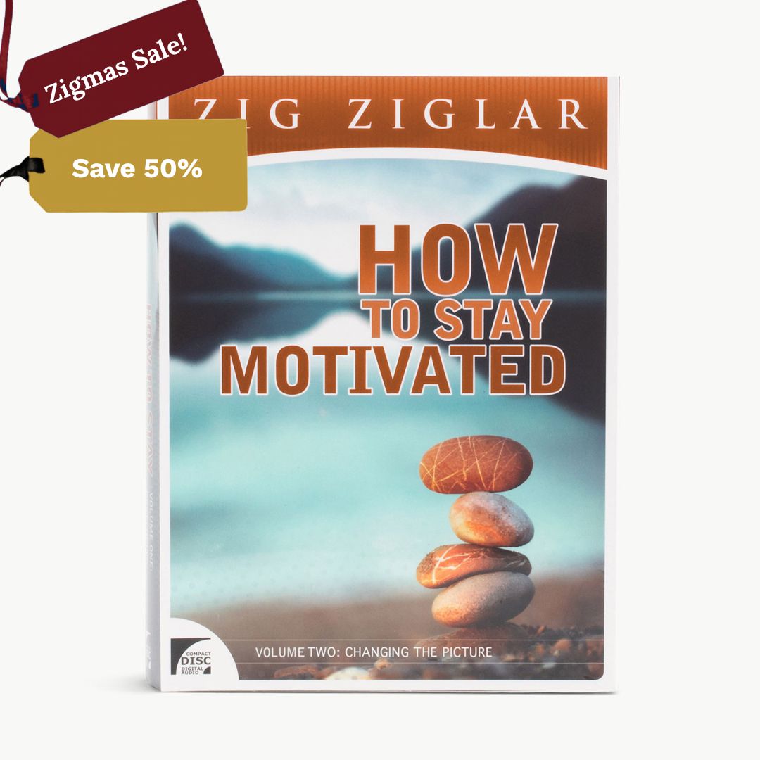 How To Stay Motivated – Vol. II: Changing the Picture by Zig Ziglar – 6 CDs