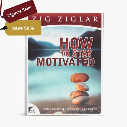 How To Stay Motivated – Vol. I: Developing the Qualities of Success by Zig Ziglar – 7 CDs