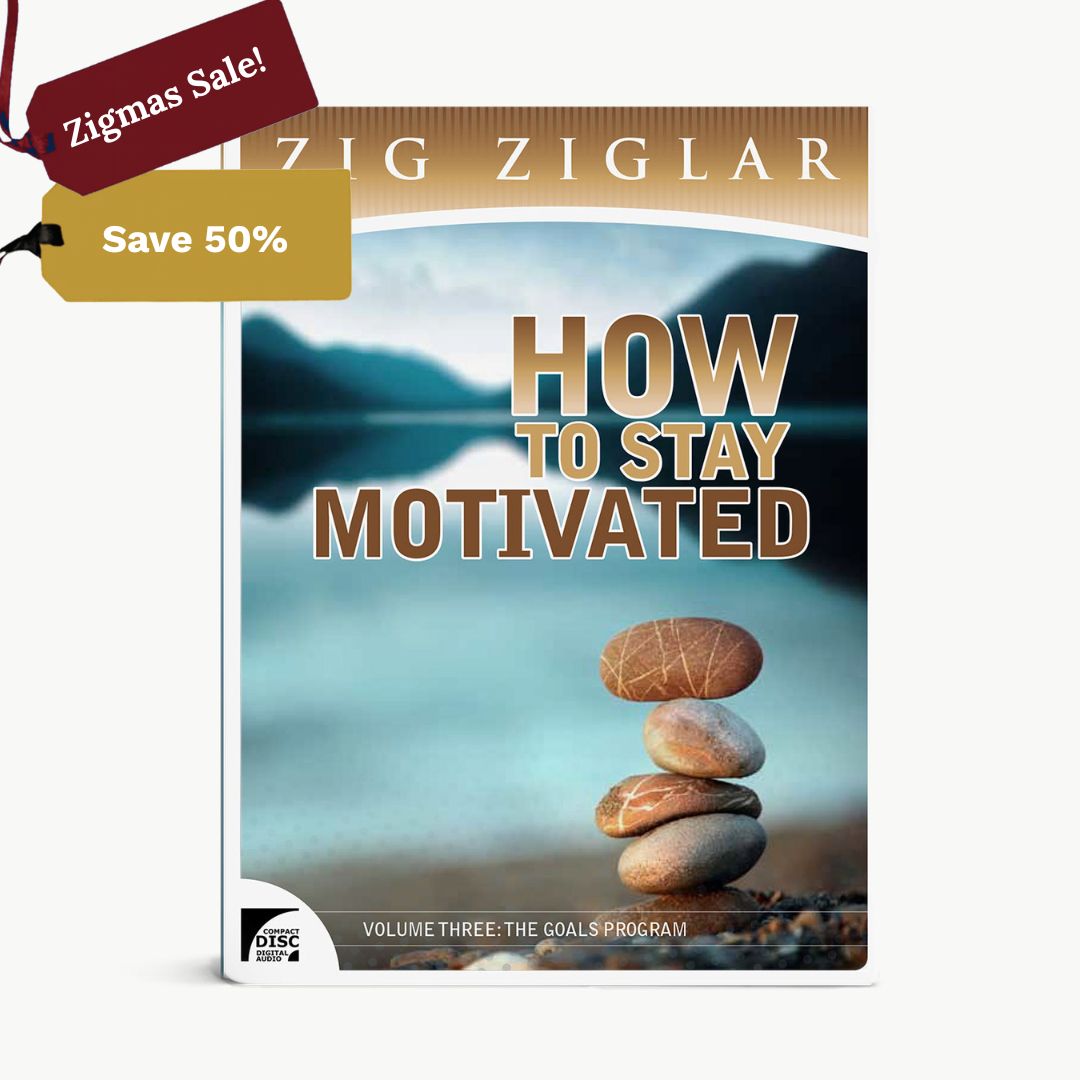 How To Stay Motivated – Vol. III: The Goals Program by Zig Ziglar – 6 CDs