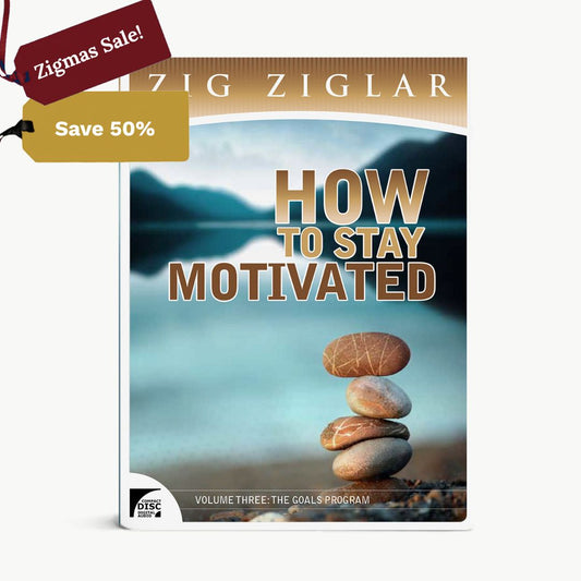 How To Stay Motivated – Vol. III: The Goals Program by Zig Ziglar – 6 CDs