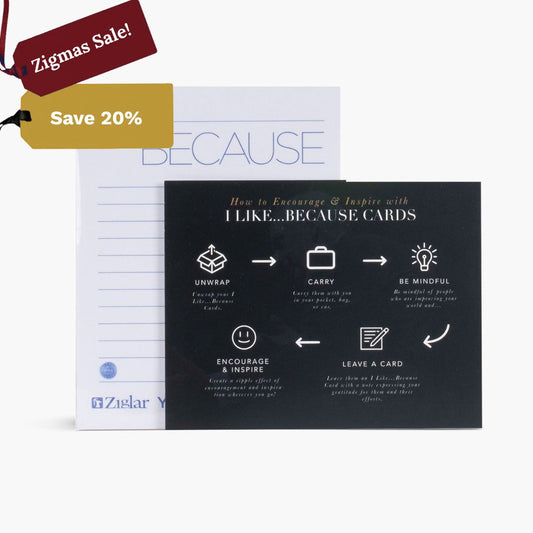 “I Like…Because” Cards