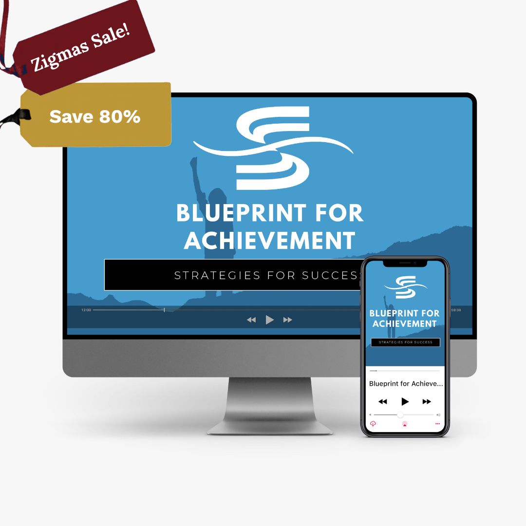 Course | MP3: Strategies for Success: Blueprint for Achievement by Zig Ziglar – 6 MP3s + Digital Workbook