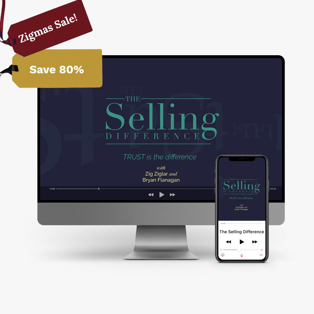 Course | MP3: The Selling Difference with Zig Ziglar & Bryan Flanagan + Digital Journal