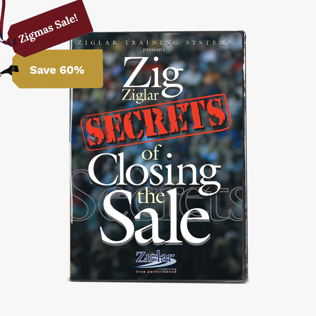 Secrets of Closing the Sale by Zig Ziglar - 12 CDs