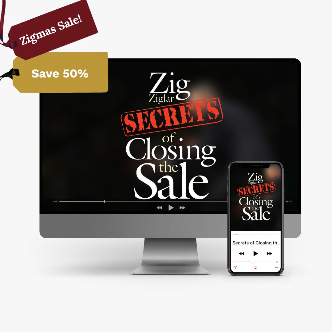 MP3: Secrets of Closing the Sale by Zig Ziglar – 12 MP3s