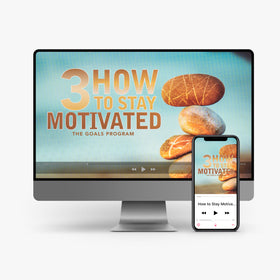 MP3: The Goals Program by Zig Ziglar -How To Stay Motivated – Vol. III: 6 MP3s