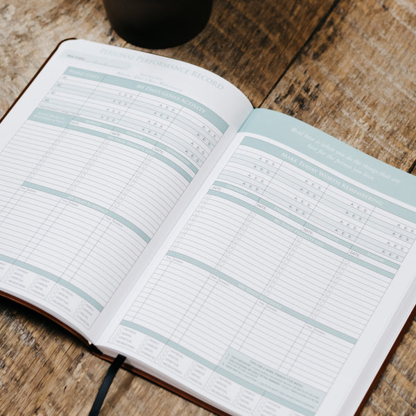 The Performance Planner | Leatherette Edition