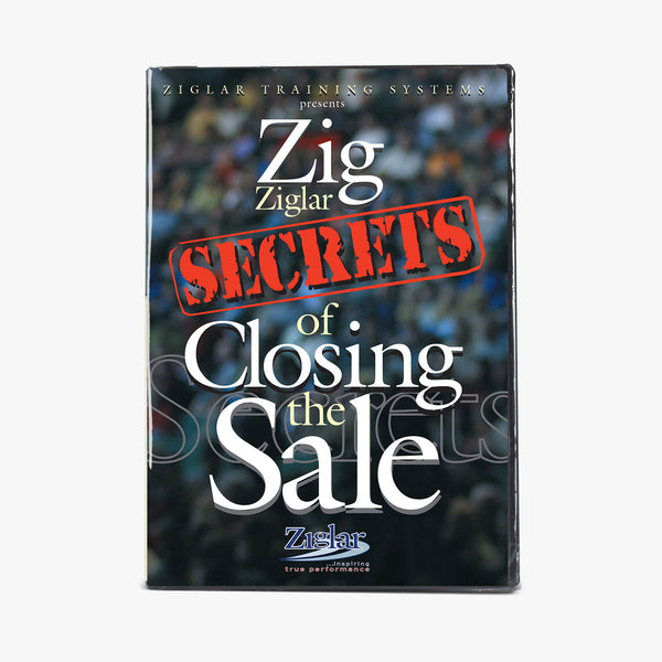 Secrets of Closing the Sale by Zig Ziglar - 12 CDs