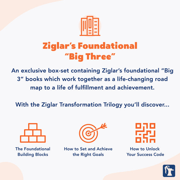 The Ziglar Transformation Trilogy + Highlighters